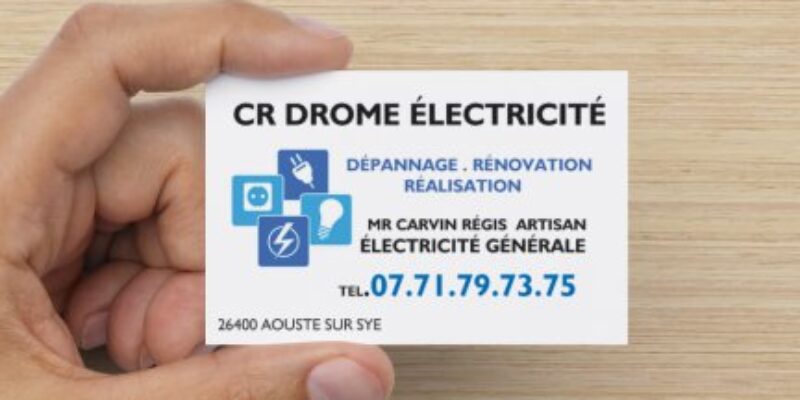 CR DROME ELECTRICITE