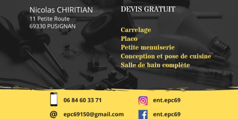 EPC – ELECTRICITE PLOMBERIE CHIRITIAN