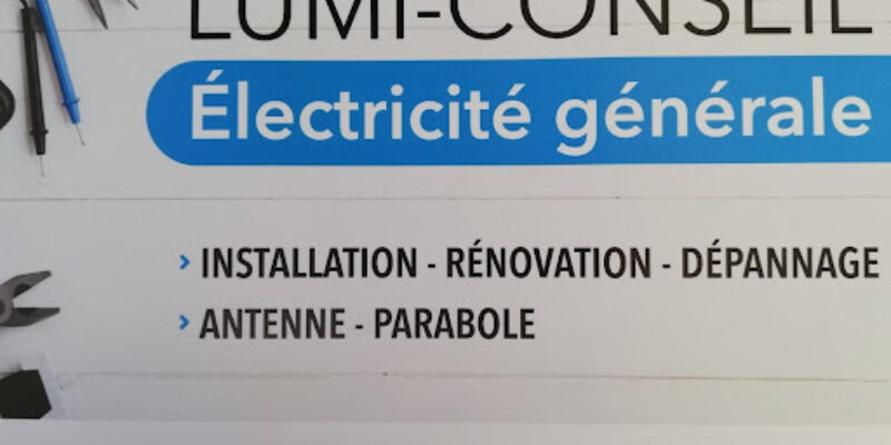 Lumi-Conseil électricité générale, Antenne, dépannage installation