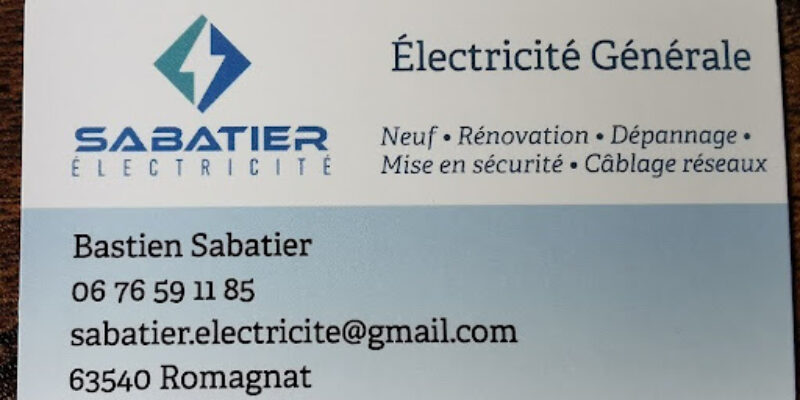 Sabatier électricité