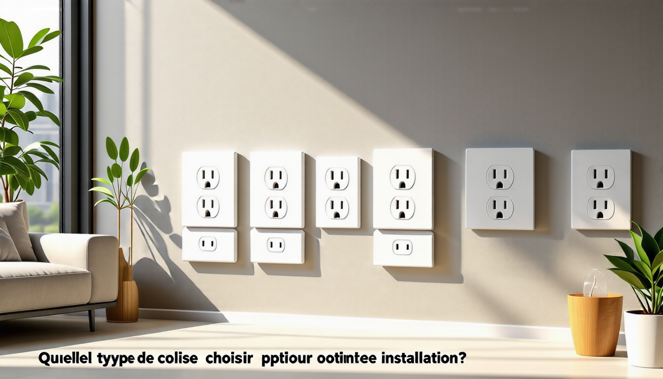 découvrez comment choisir la prise idéale pour optimiser votre installation électrique. nos conseils vous guideront à travers les différents types de prises disponibles, leurs caractéristiques et comment les adapter à vos besoins spécifiques pour une efficacité maximale.